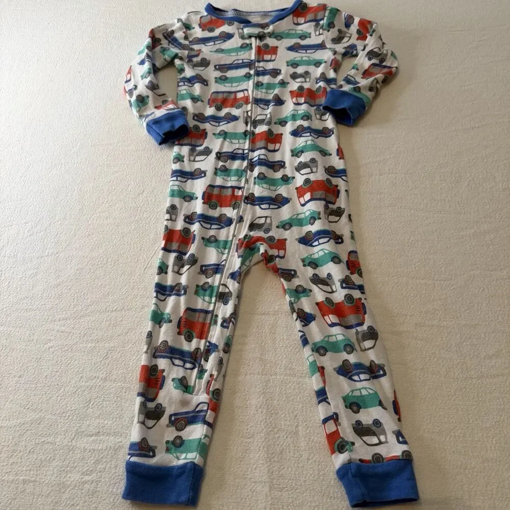 Set Of 3 Simple Joys & Baby Gap Pajamas SZ 12m-18m Boys Lot Bundle Sleeping Deal